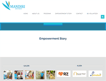 Tablet Screenshot of mandiribisa.org